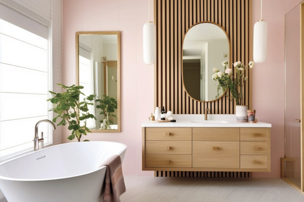 Moisture-Proof Wall Lamp: Bathroom Corner Lighting Solution