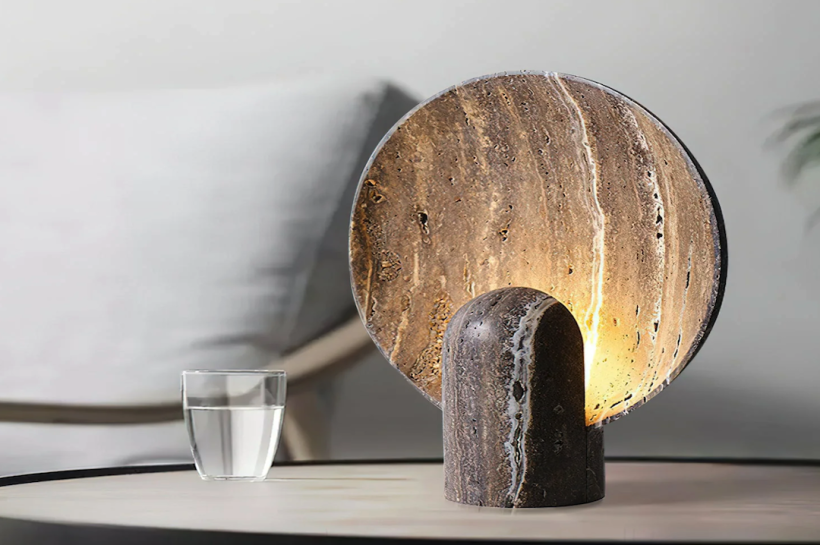 Enhance Your Bedroom with an Eclipse Stone Table Lamp