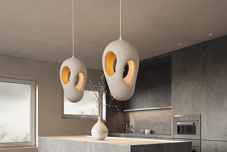 Embracing Wabi-Sabi: Handmade Ceramic Pendant Lamp
