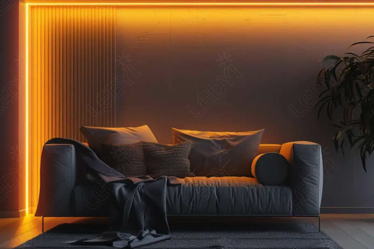 Mystical Ambient Glow: Concealed Lighting